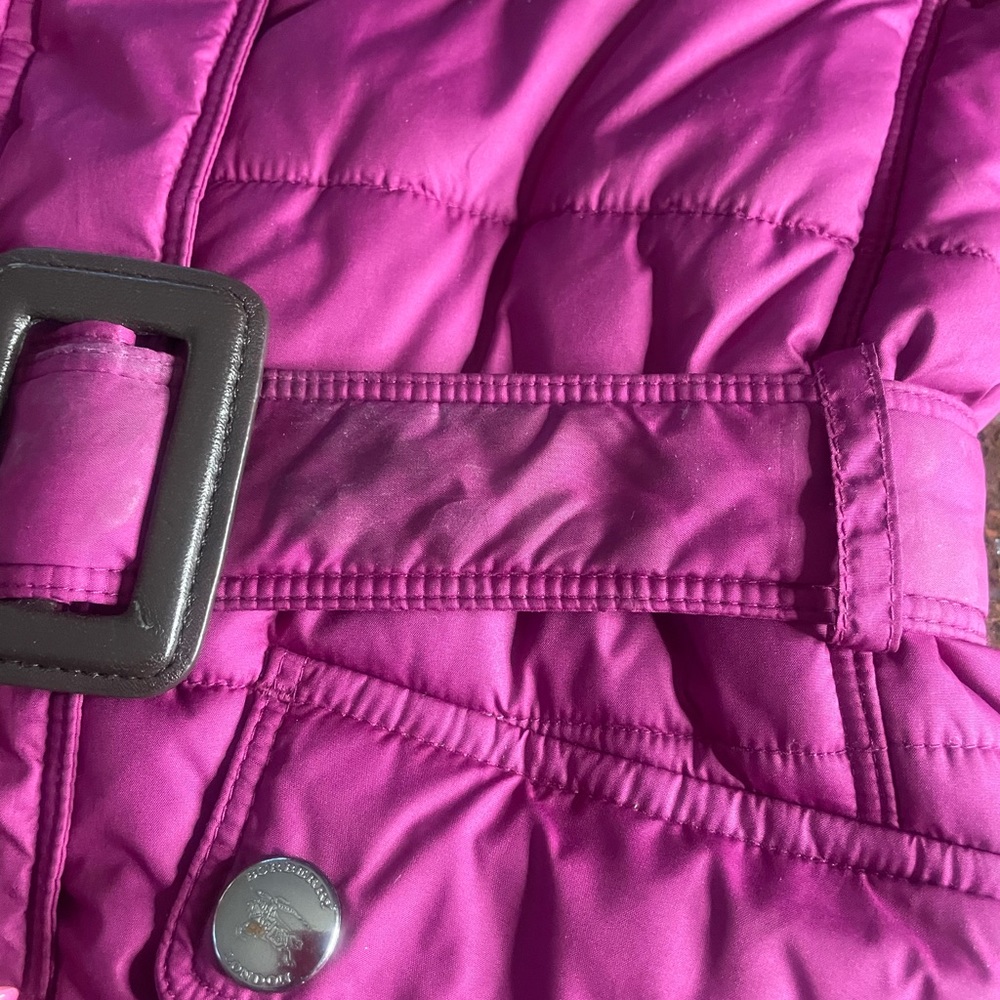 Burberry Kids Vest in Vibrant Purple - Picture 3 of 4